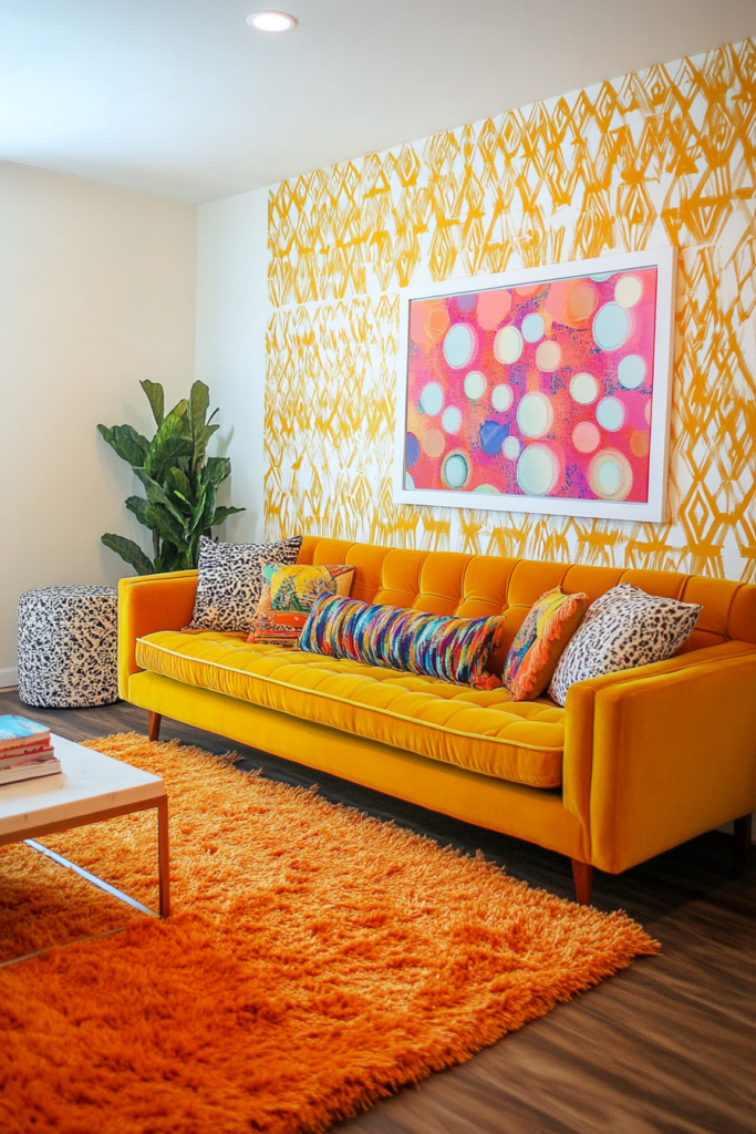 1. Embrace Bold Colors and Patterns