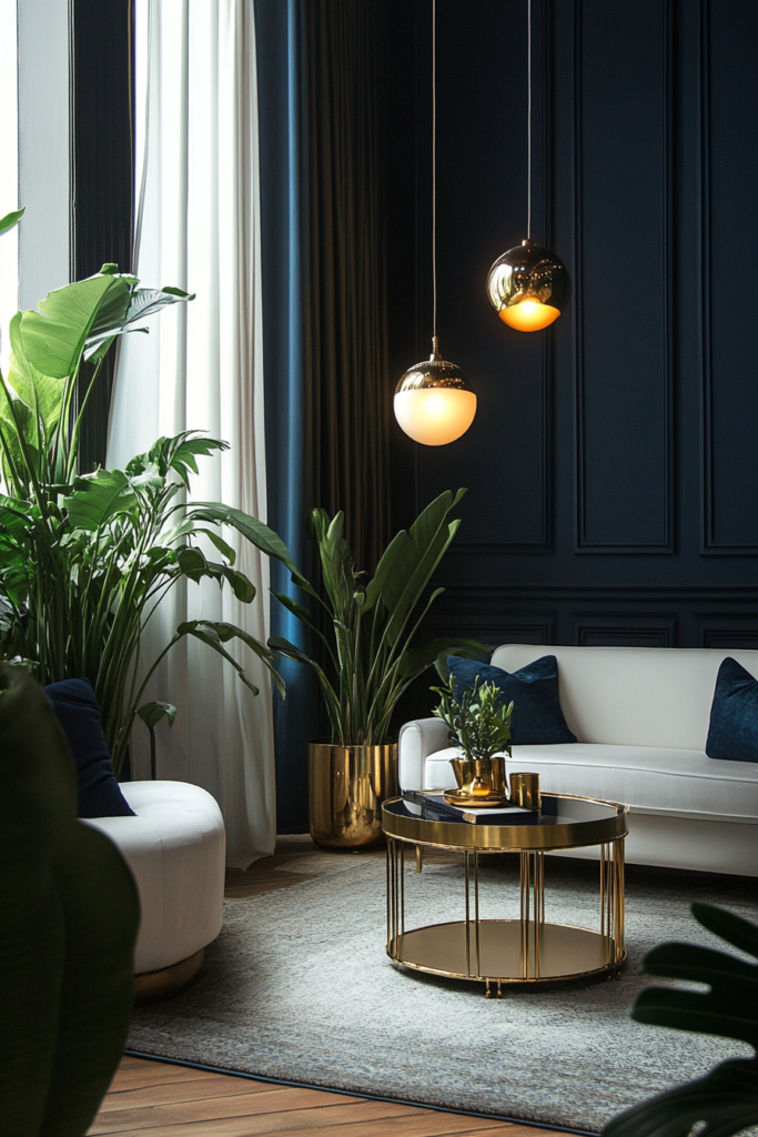 1. Navy Walls: Bold and Beautiful