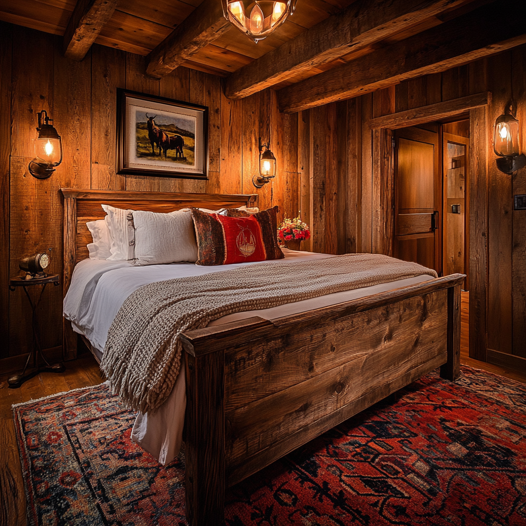 1. Rustic Wooden Accents for an Authentic Look