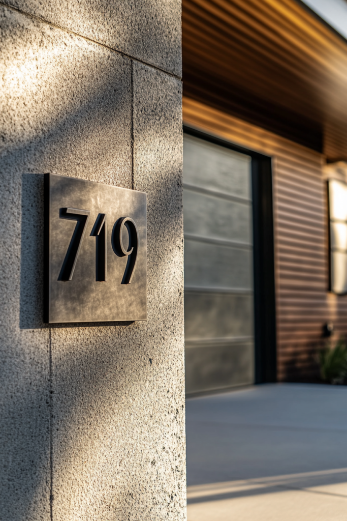 1. Sleek Metal Cut-Outs