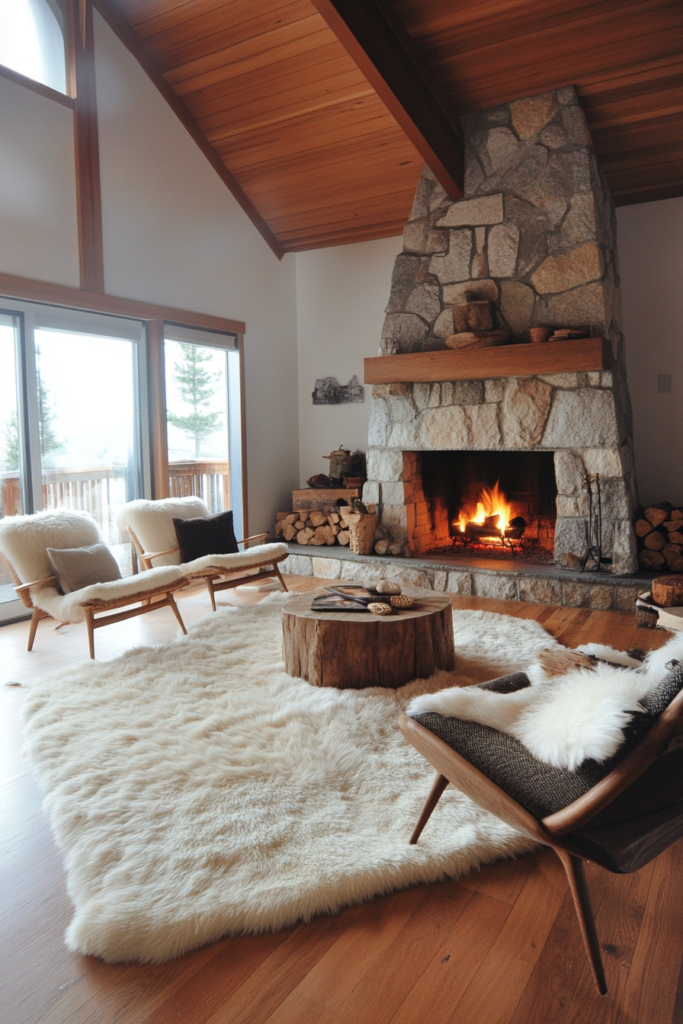 10. Add a Fireplace or Faux Fireplace