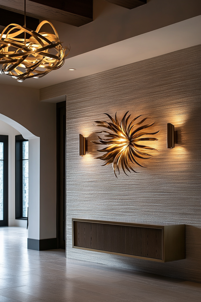 10. Bold Lighting Fixtures