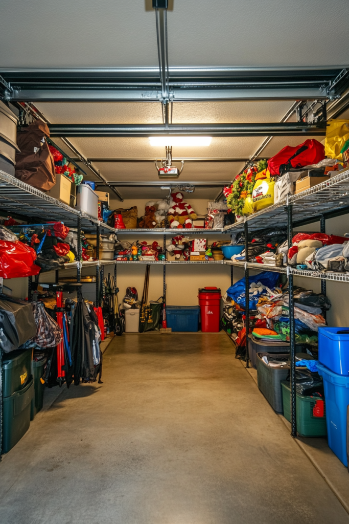 10. Ceiling Storage Racks