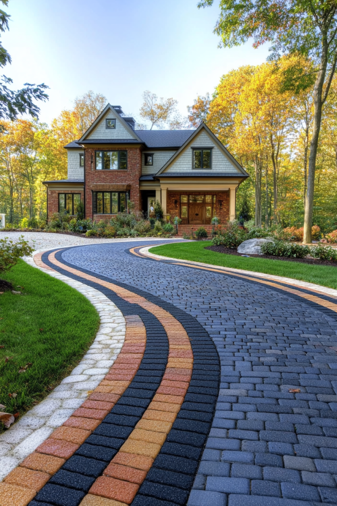 10. Driveway Borders