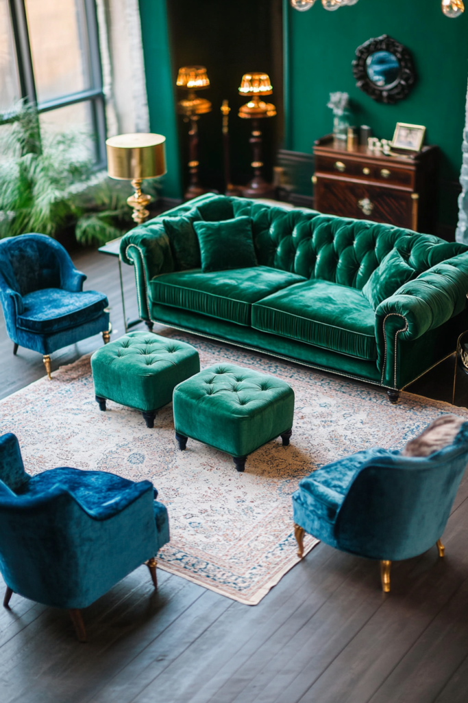 10. Velvet Furnishings