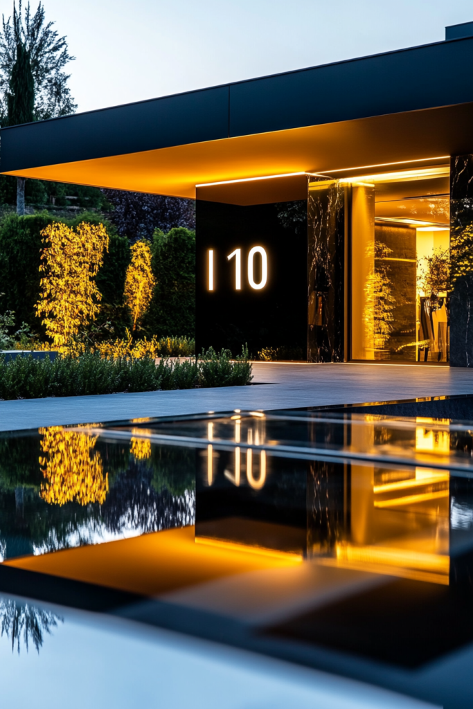 11. Reflective Mirrored Acrylic