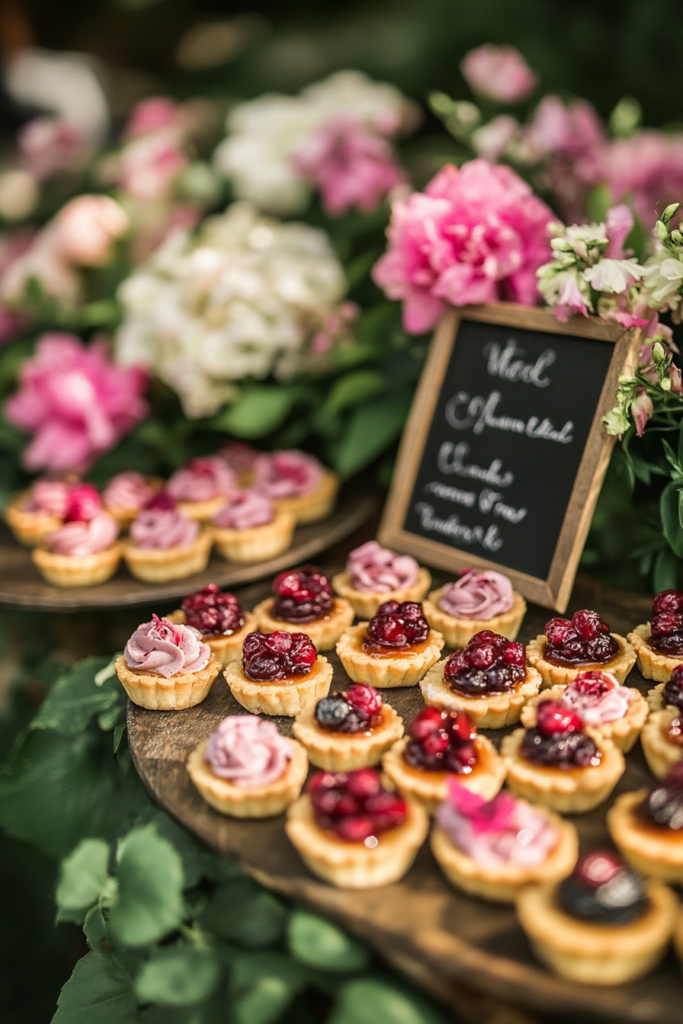 12. Dessert Table with Garden-Inspired Treats