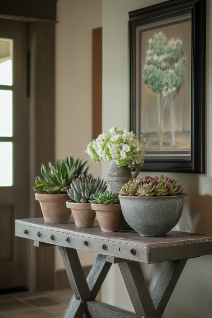 13. A Small Succulent or Floral Arrangement