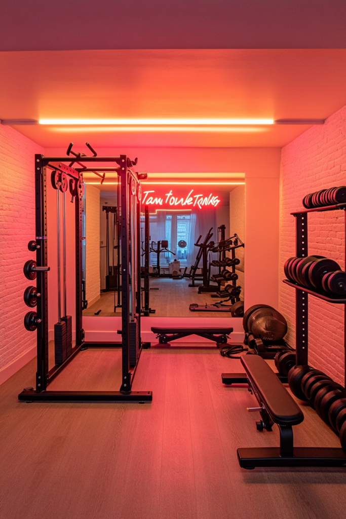 13. Couples’ Workout Space