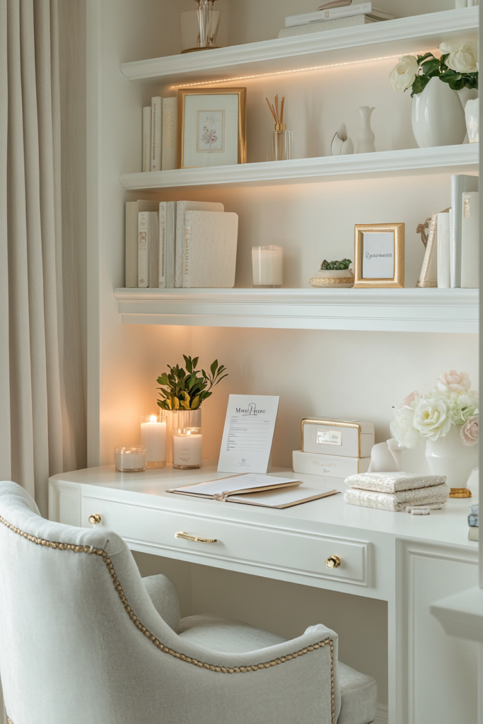 13. Create a Desk Area with Style