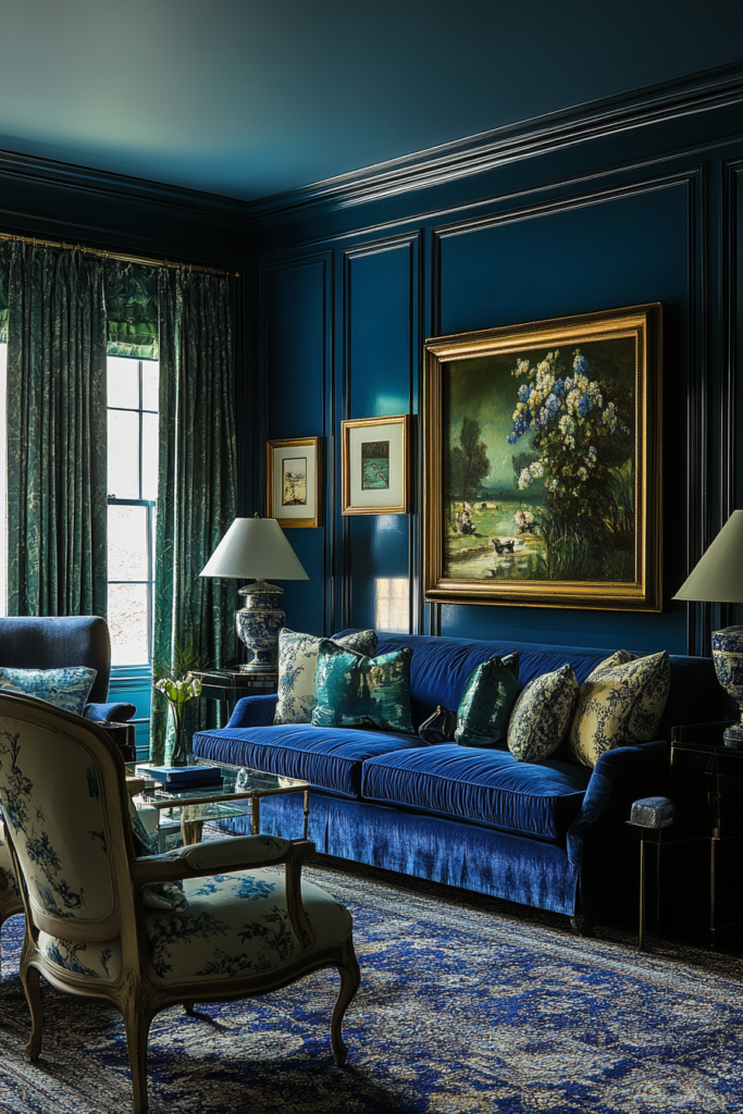 13. Deep Blues and Greens