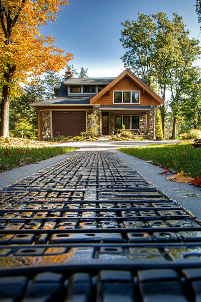 13. Eco-Friendly Permeable Paving