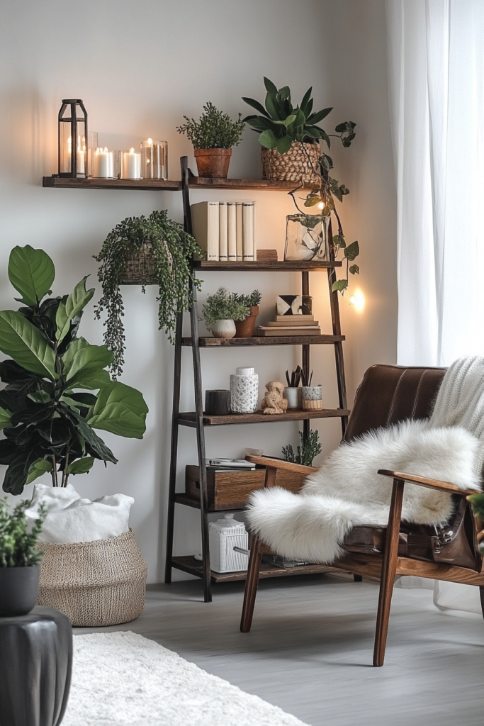 13. Innovative Shelving Solutions