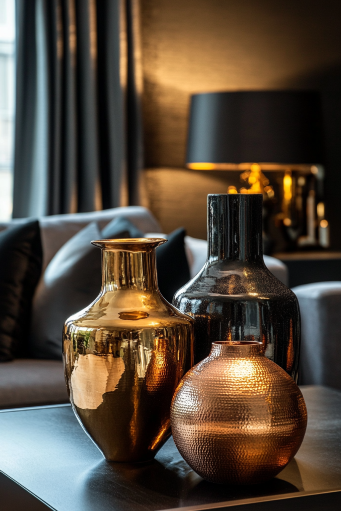 13. Mix Metallics for a Luxe Touch