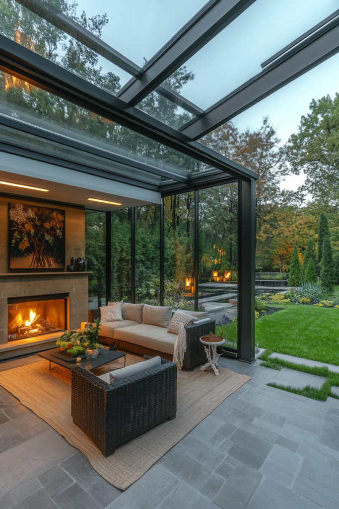 13. Patio Enclosures: All-Weather Enjoyment