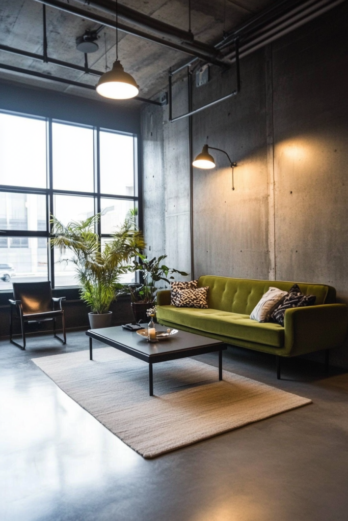 13. Urban Modern: Green and Concrete