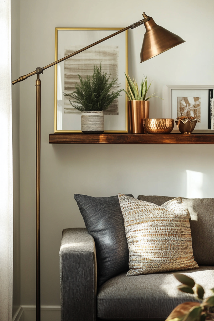 13. Use Warm Metallics