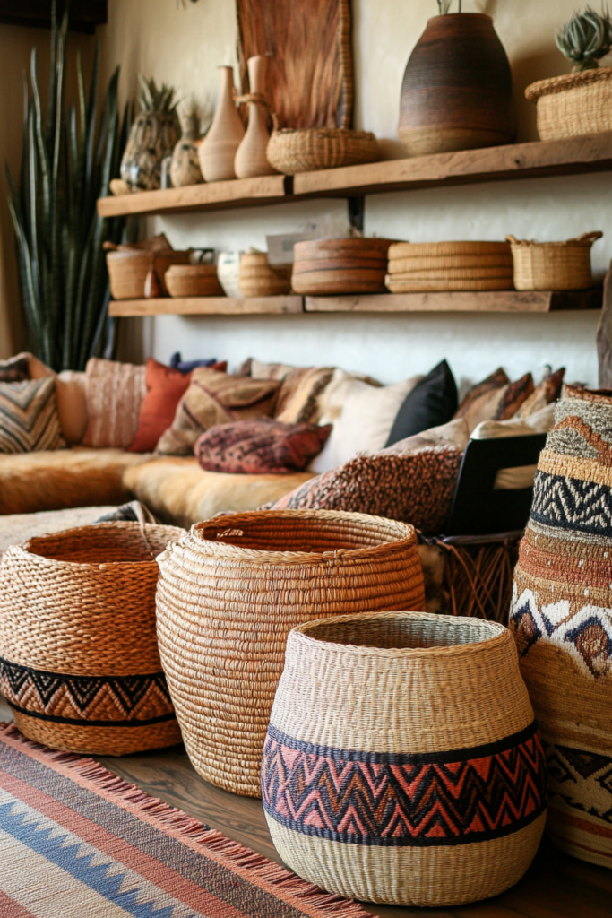 13. Woven Baskets
