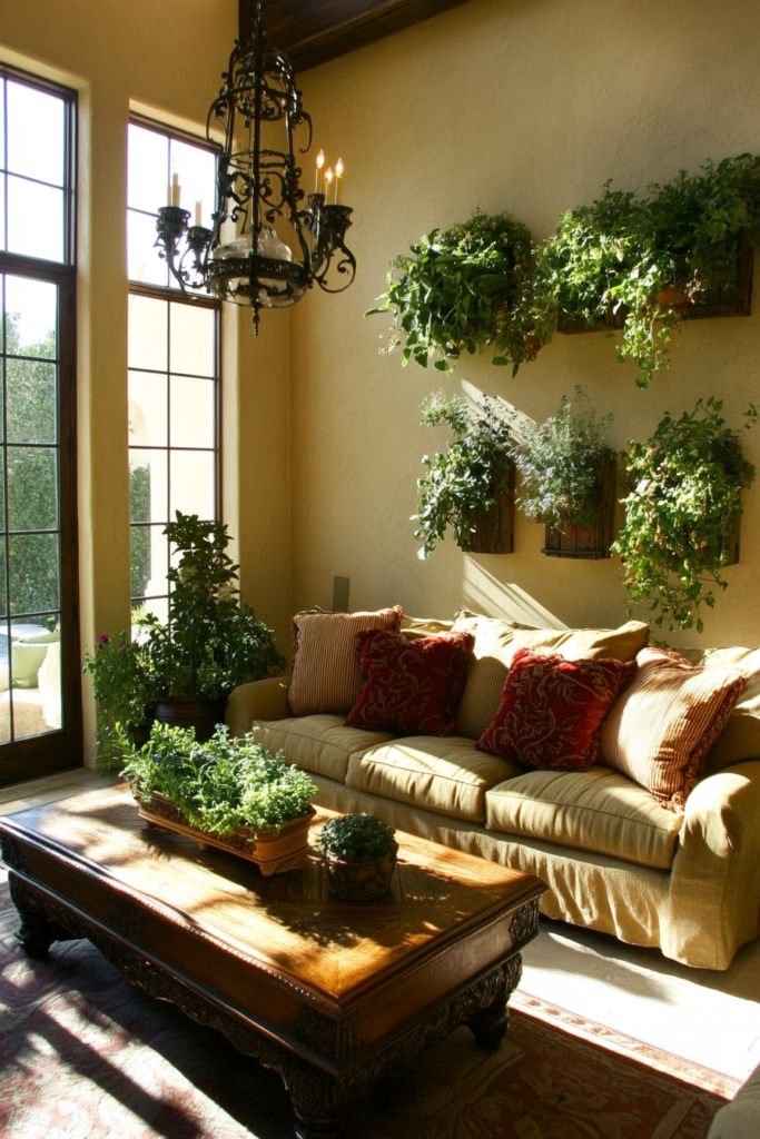 14. Add a Touch of Greenery