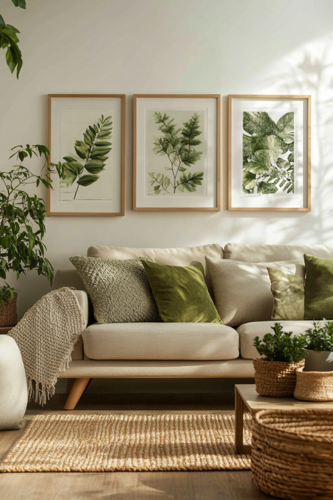 14. Botanical Prints for a Natural Touch