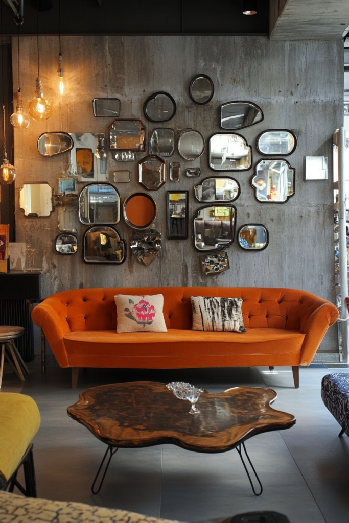 14. Cluster of Small Mirrors