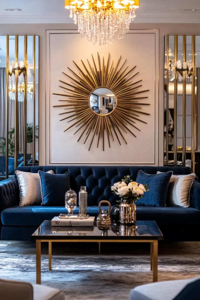 14. Decorative Mirrors for Depth and Drama