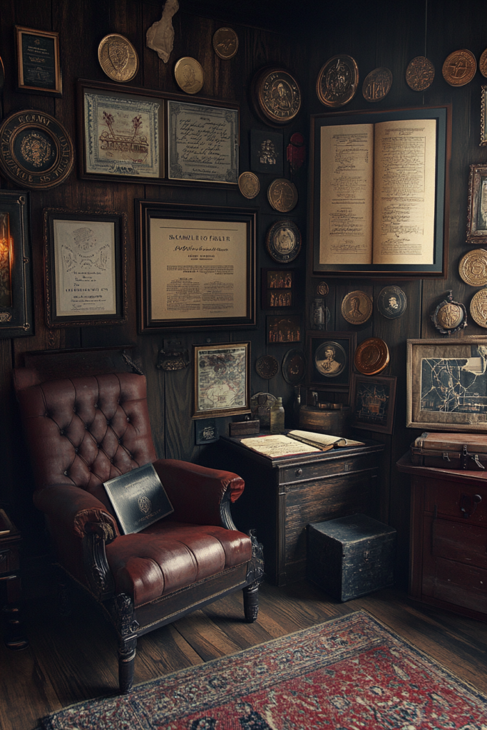 14. Display of Scholarly Awards and Artifacts