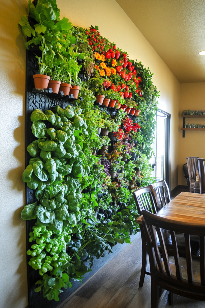 14. Edible Green Wall