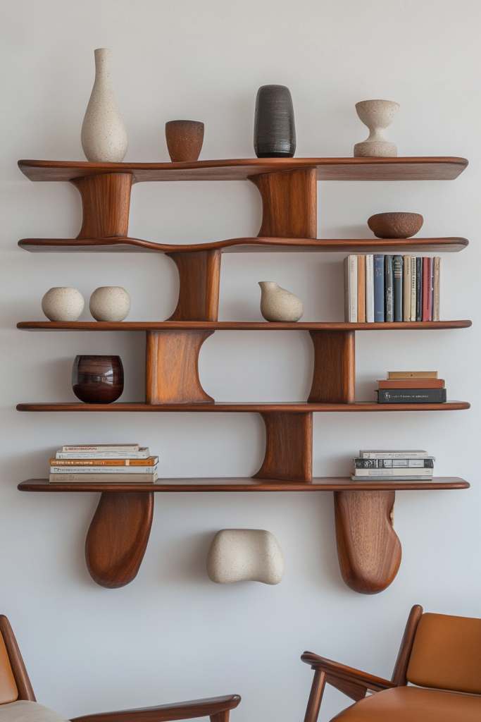 14. Install Floating Shelves