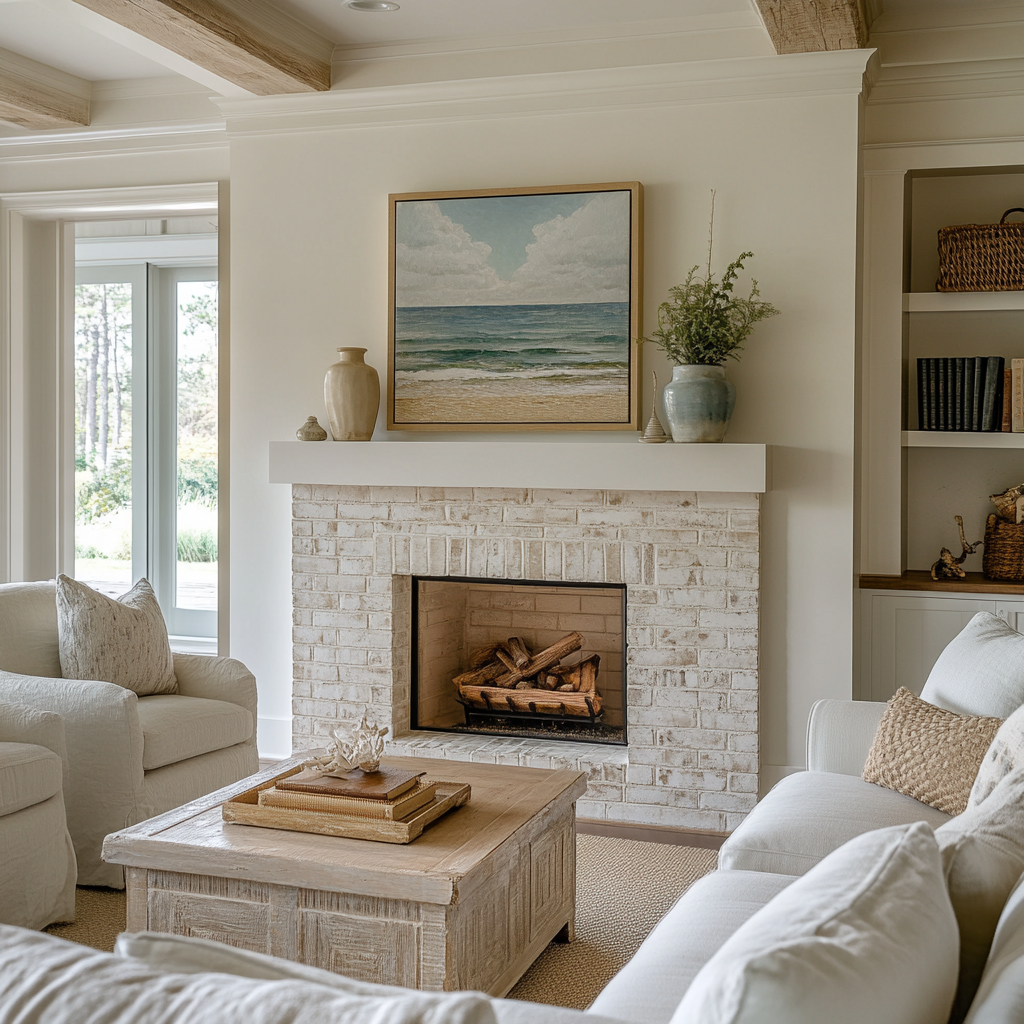 15. A Cozy Fireplace for Year-Round Comfort
