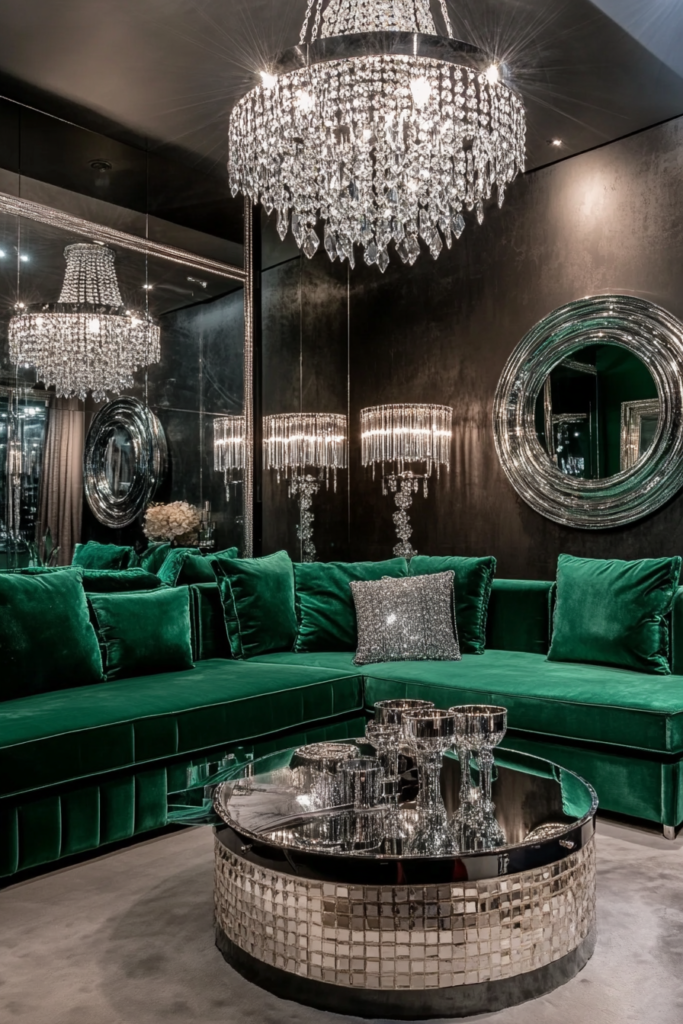 15. Add a Touch of Glamour