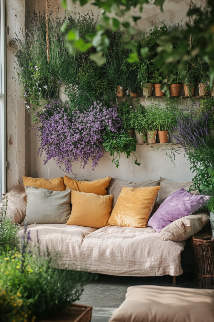 15. Aromatic Plant Wall