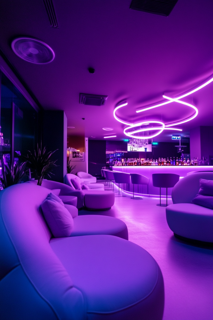 15. High-Tech Hues: Smart Lighting