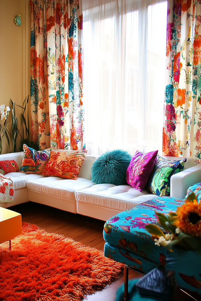 15. Use Whimsical Curtains