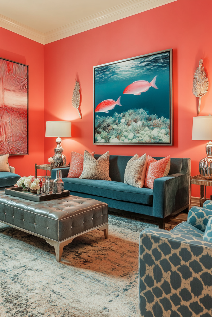 16. Coral Pink: Playfully Soft