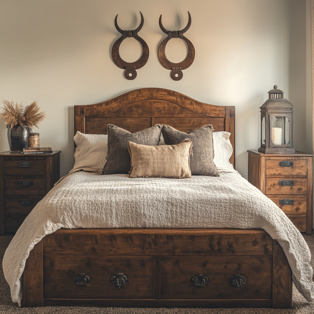 16. Horseshoe Decor for a Subtle Western Nod