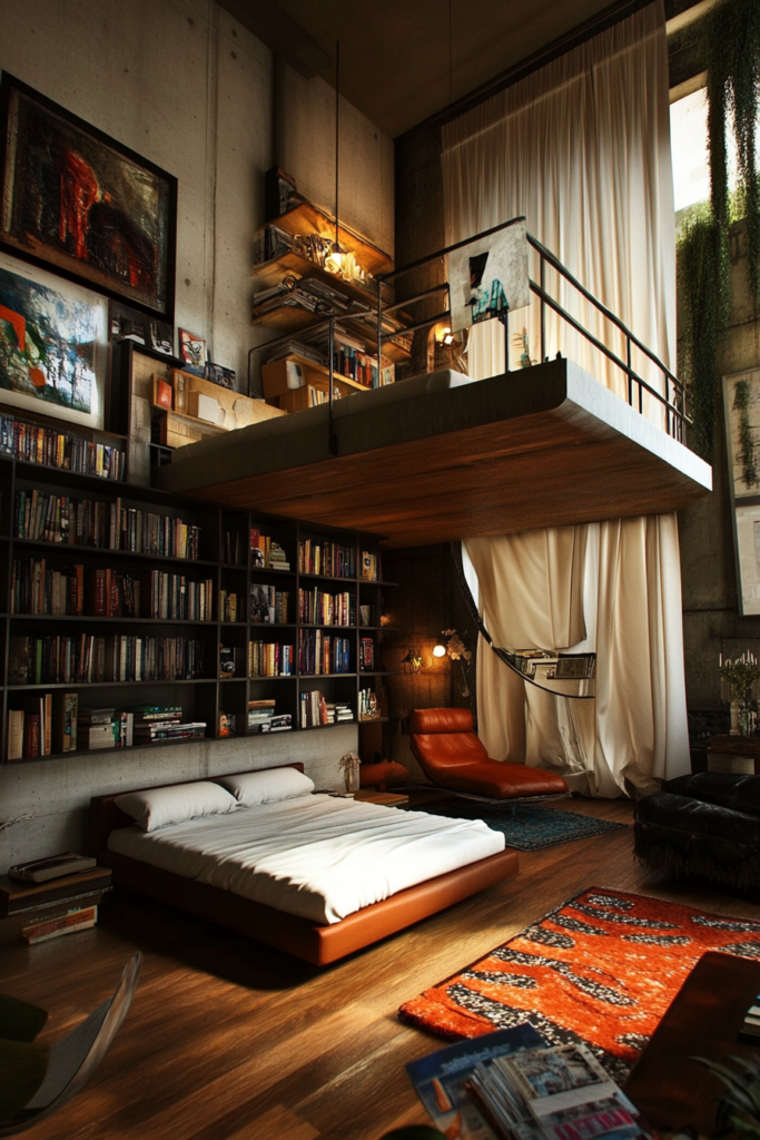 16. Take Advantage of High Ceilings