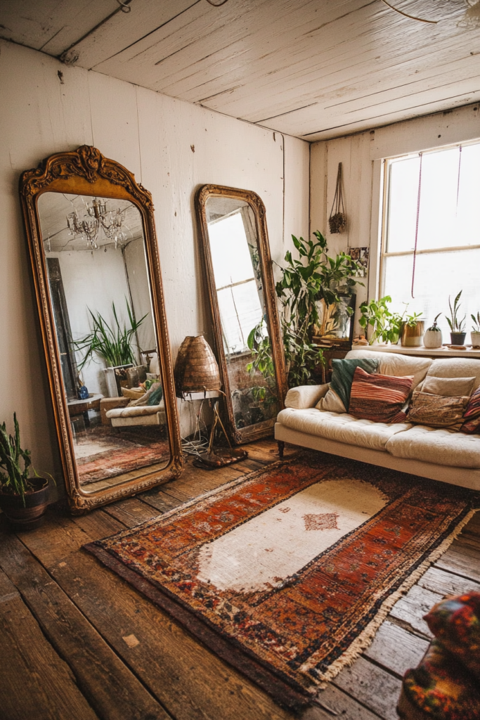 16. Use Mirrors to Create a Spacious Feel