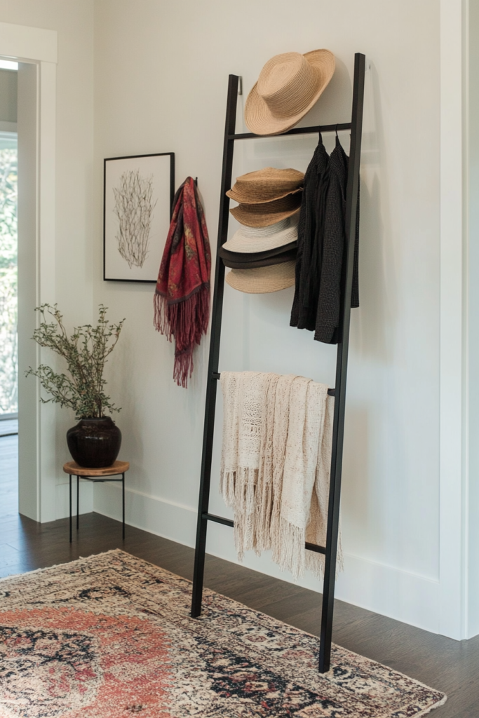 17. A Decorative Ladder for a Modern Twist