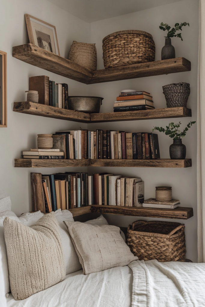 17. Corner Shelving