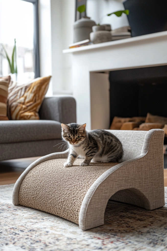 17. Integrated Scratching Pad Bed