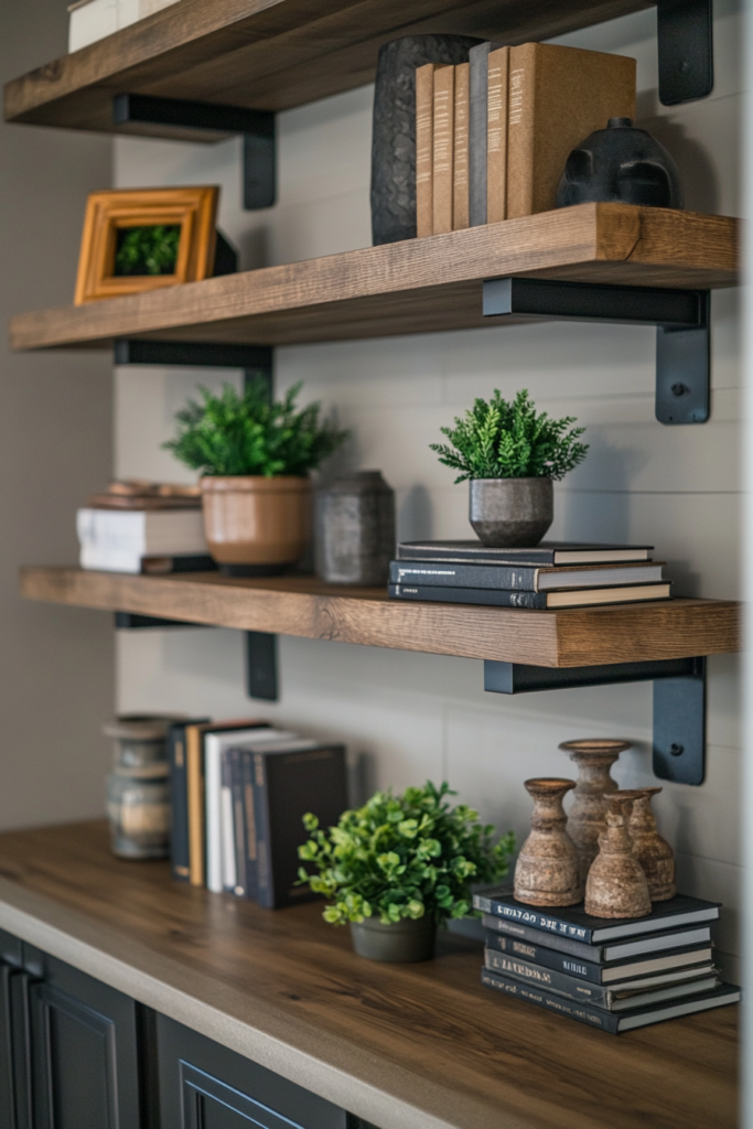 17. Open Shelving Units for an Airy Look