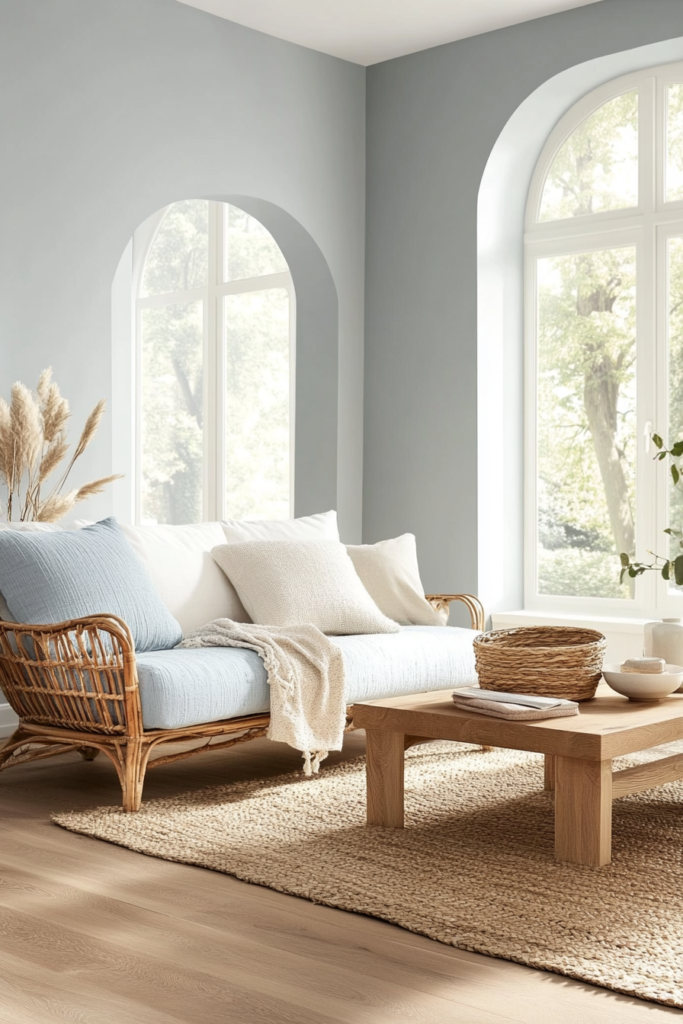 17. Scandinavian-Inspired Pastel Interiors