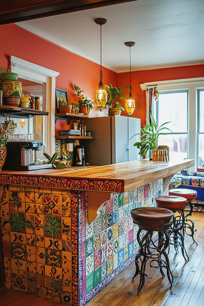 17. Tile Trim for Color and Creativity