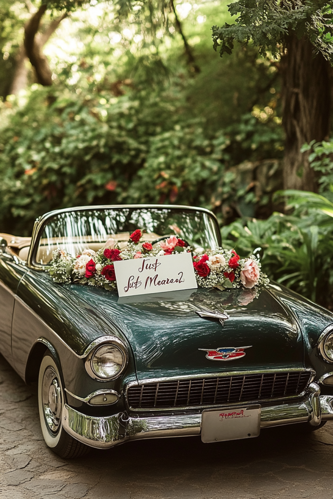 17. Vintage Car Getaway