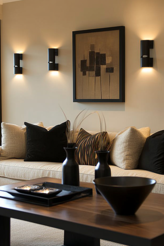 18. A Touch of Black for Contrast