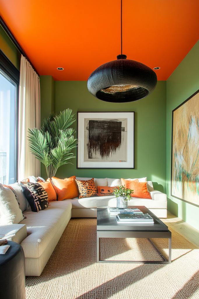 18. Add a Statement Ceiling