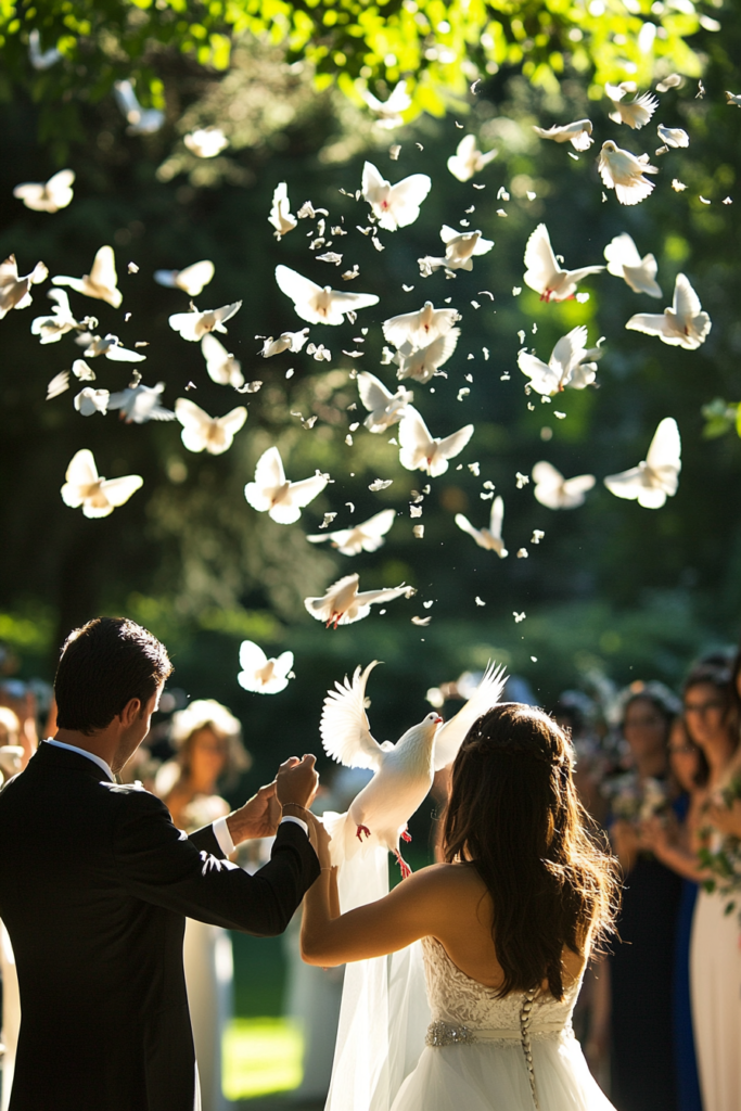 18. Butterfly or Dove Release