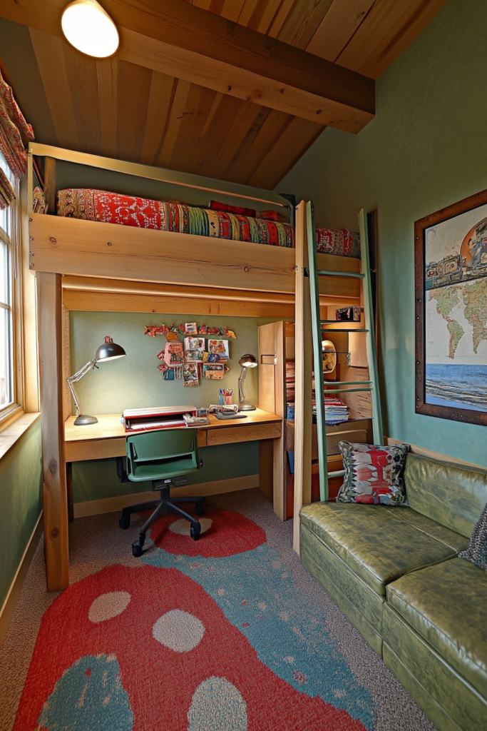 18. Loft Space for Extra Room