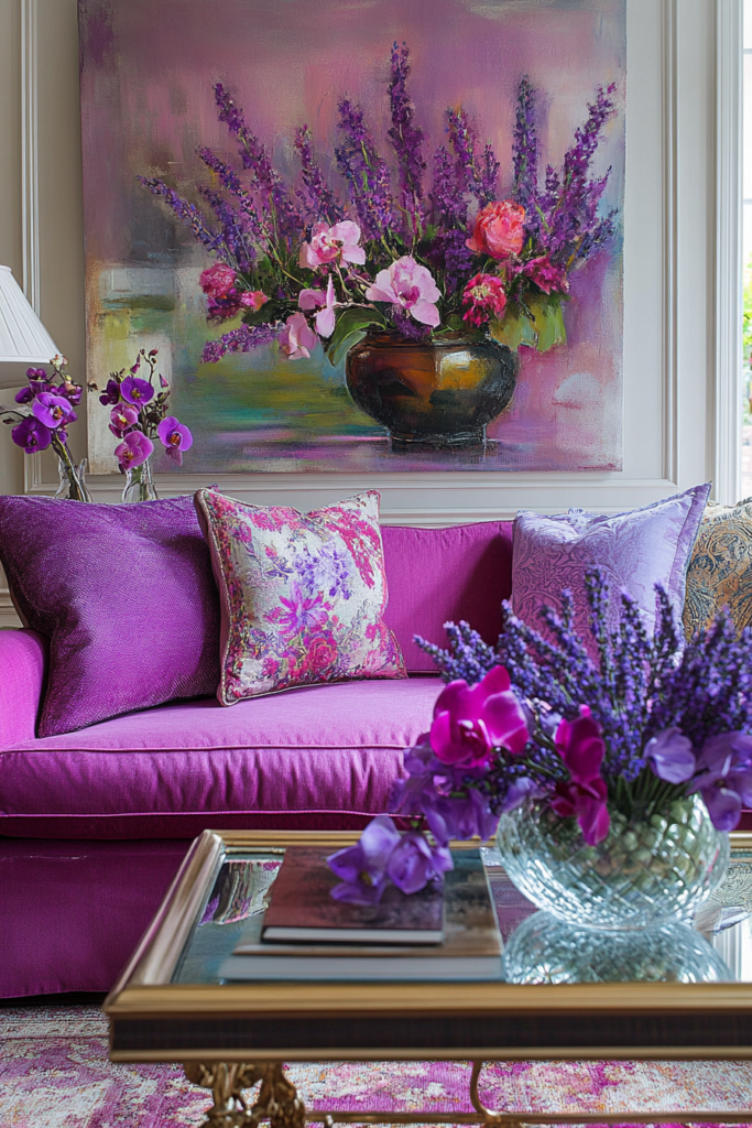 18. Purple Passion: Floral Arrangements